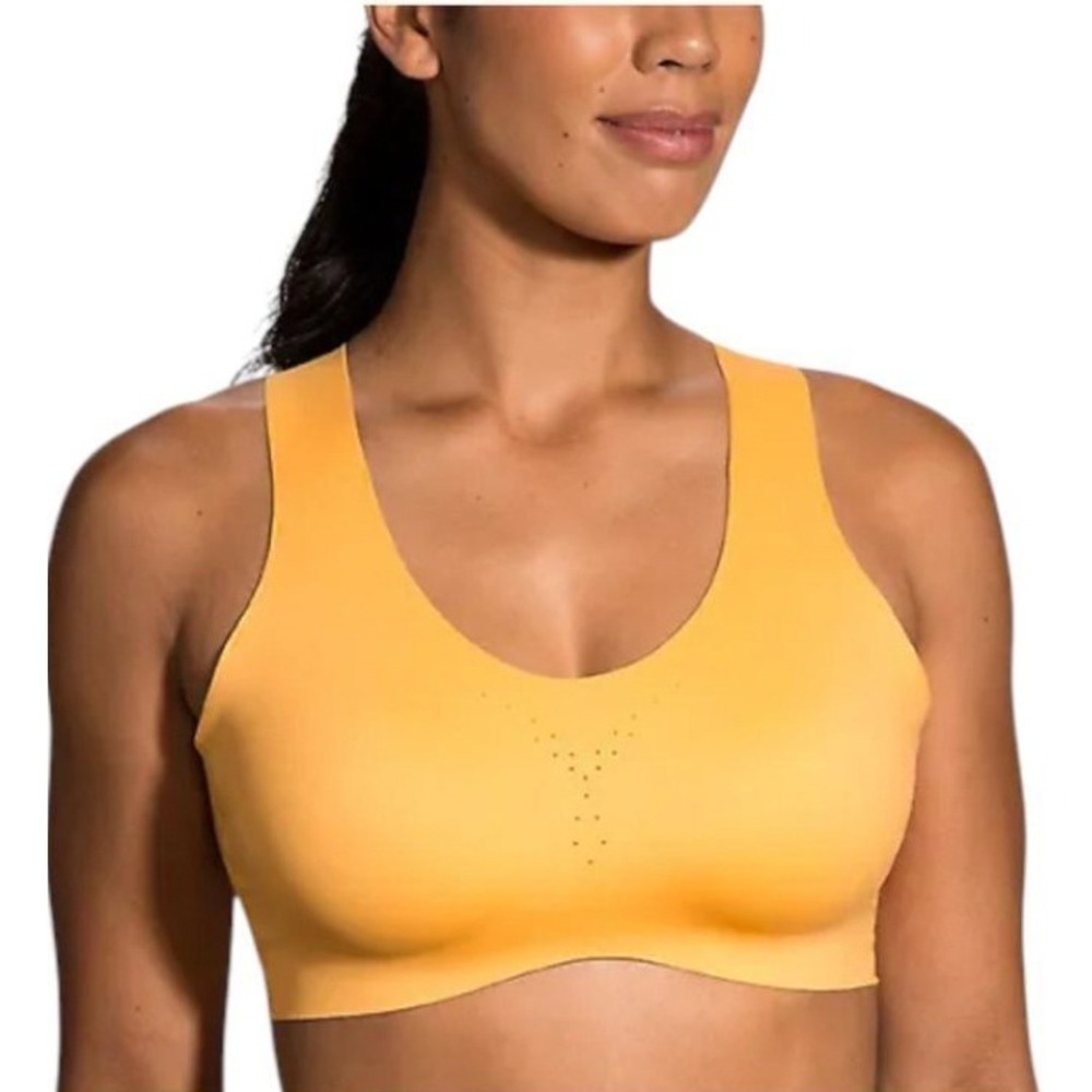 Brooks Dare Crossback Drilayer Sports Bra Saffron 38A/B 350074